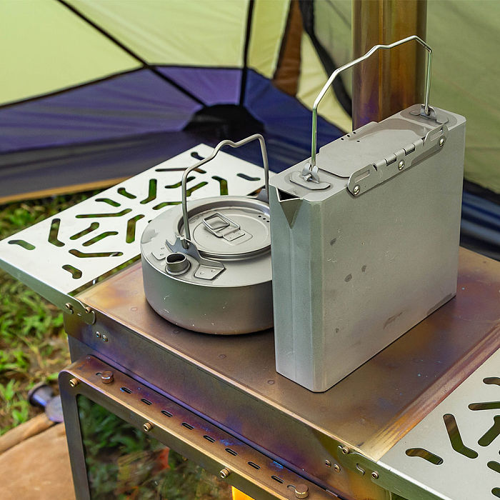 Lumberjack Max | Fastfold Titanium Wood Stove | Kickstarter Project 2022