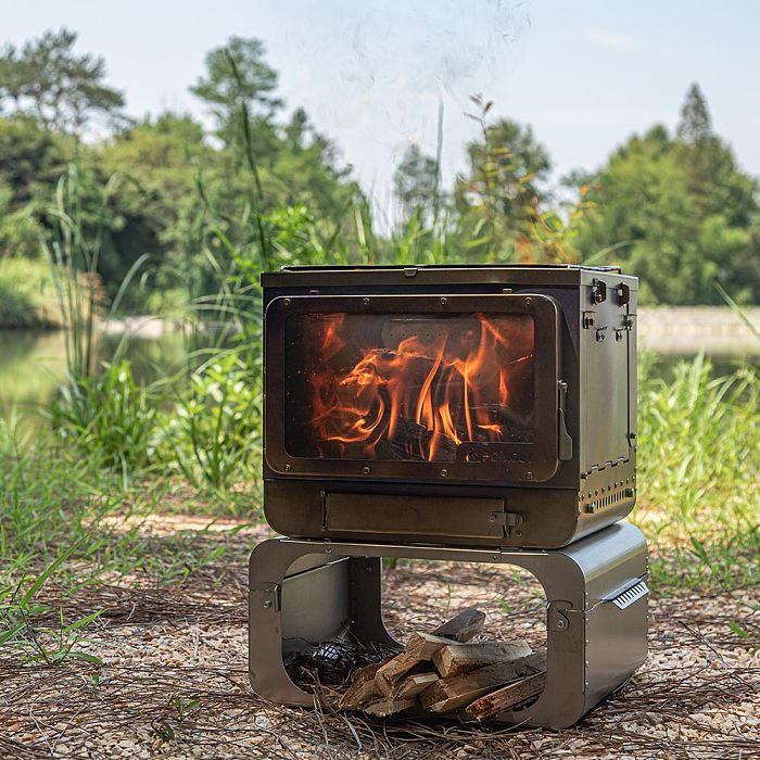 Lumberjack Max | Fastfold Titanium Wood Stove | Kickstarter Project 2022