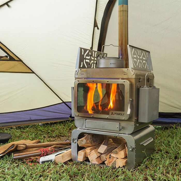 Lumberjack Max | Titanium Wood Stove | Portable Tent Stove | POMOLY New Arrival