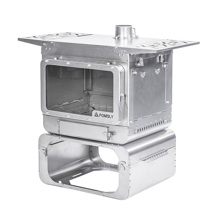 Lumberjack Max | Titanium Wood Stove | Portable Tent Stove | POMOLY New Arrival