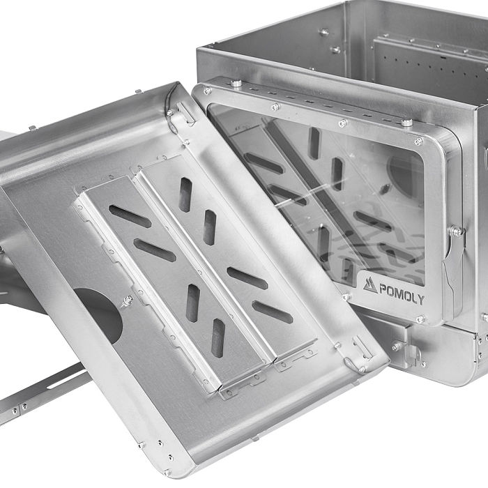 Lumberjack Max | Titanium Wood Stove | Portable Tent Stove | POMOLY New Arrival