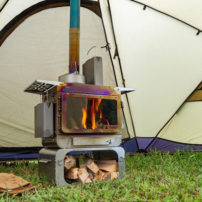 【Pre Order】Lumberjack Max | Titanium Wood Stove | Portable Tent Stove | POMOLY New Arrival