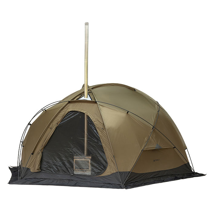POMOLY Dome X4 | Freestanding Tent Dome Hot Tent Large Round Tent 2-4 Person Family Tent