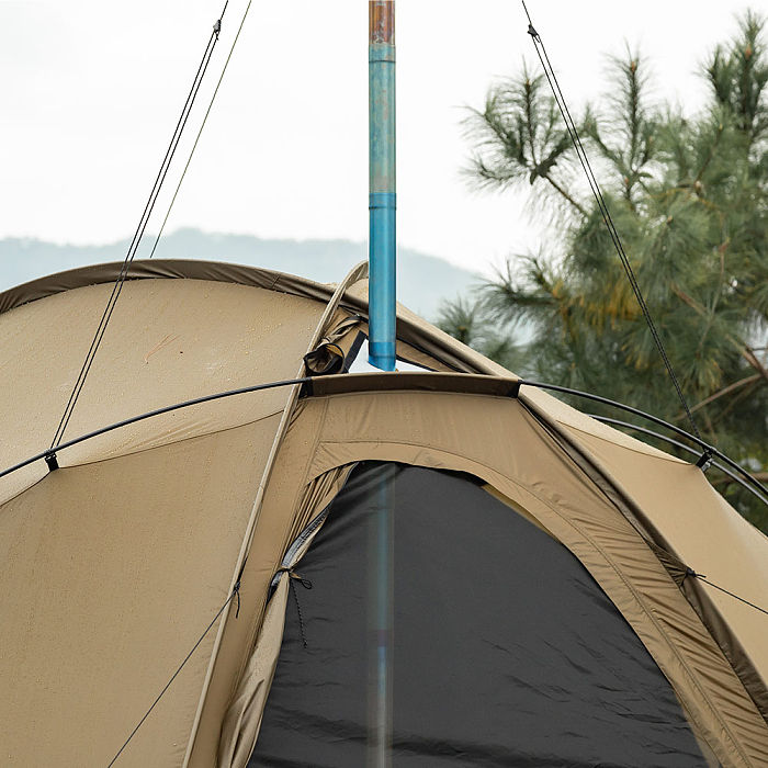 POMOLY Dome X4 | Freestanding Tent Dome Hot Tent Large Round Tent 2-4 Person Family Tent