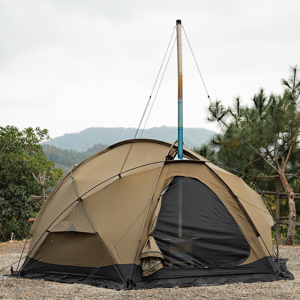 POMOLY Dome Tent Dome X4 Freestanding Tent Dome Hot Tent Large Round
