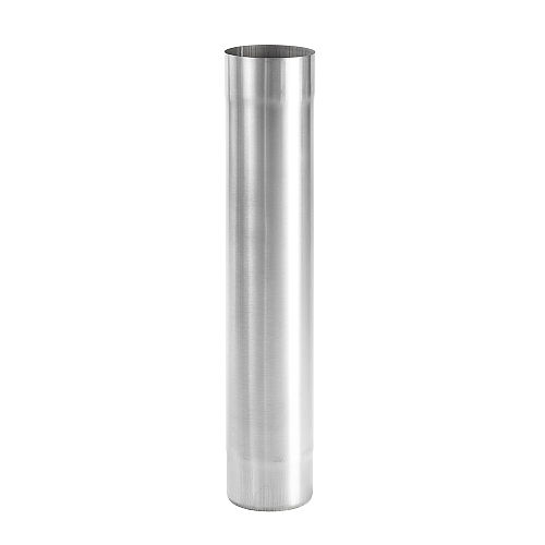 Φ2.76in x 14.17in (Φ7cm x36cm) Middle Section Pipe | Titanium Non Rolling Solid Section Chimney | POMOLY New Arrival