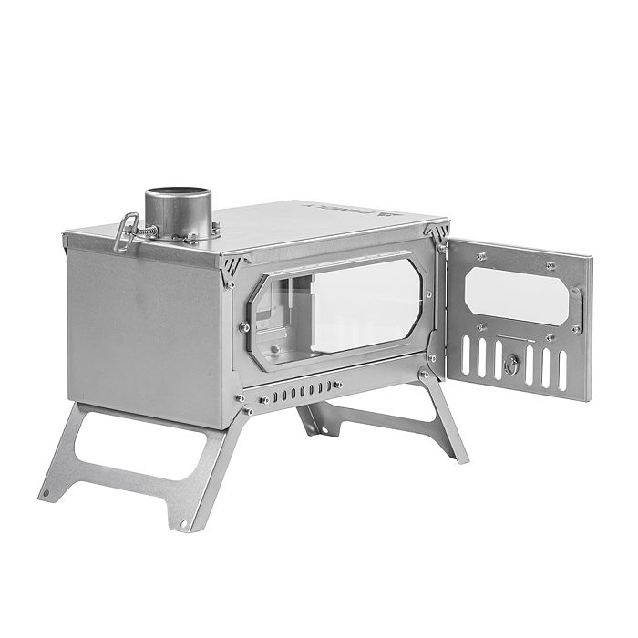 【Pre Order】T-Brick Mini 2.0 | Portable Titanium Wood Stove for Solo Hot Tent Camping | POMOLY New Arrival 2025