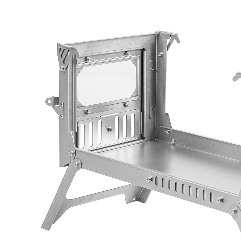 TBrick 2.0 Titanium Stove Fastfold Titanium Tent Wood Stove for Camping