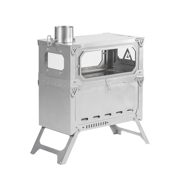 T-Brick Max 2.0 | Portable Titanium Stove for Multiplayer Hot Tent Camping | POMOLY 2023 New Arrival | In Stock