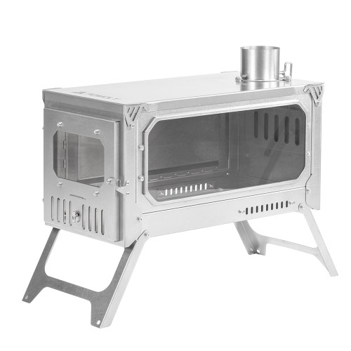 T-Brick Ultra 2.0 | Portable Titanium Wood Stove | Camping Tent Stove for 3-6P | POMOLY 2023 New Arrival | In Stock