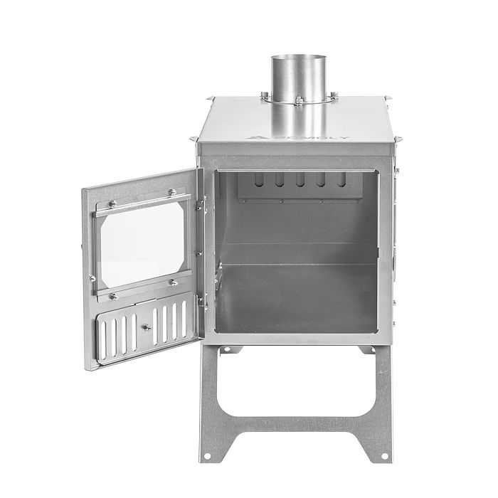 T-Brick Ultra 2.0 | Portable Titanium Wood Stove | Camping Tent Stove for 3-6P | POMOLY New Arrival