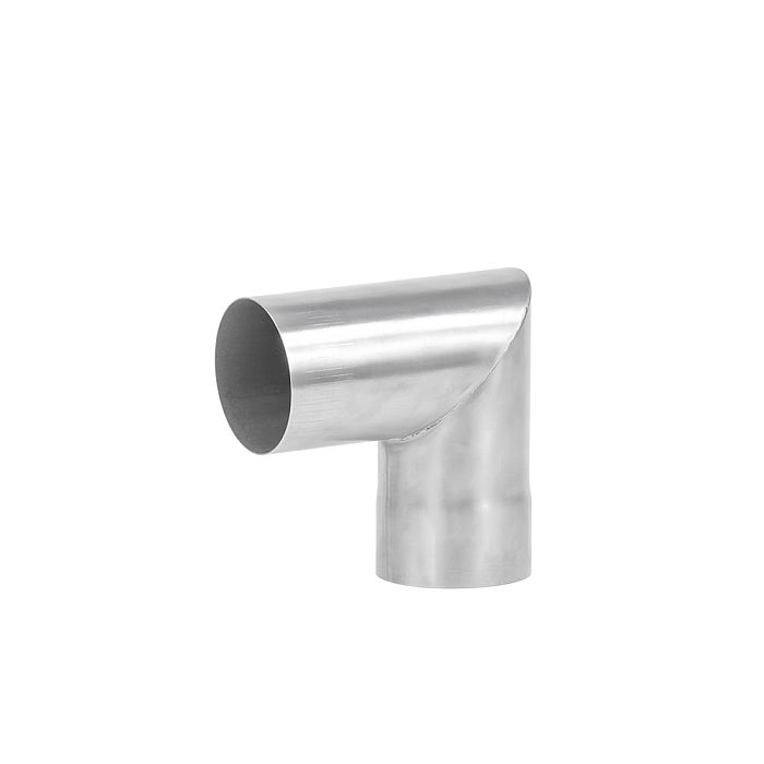45 / 90 Degree Titanium Chimney Section | Φ2.36in x 2 Sections (Φ6cm) Titanium Stove Pipe for Wood Stove | POMOLY