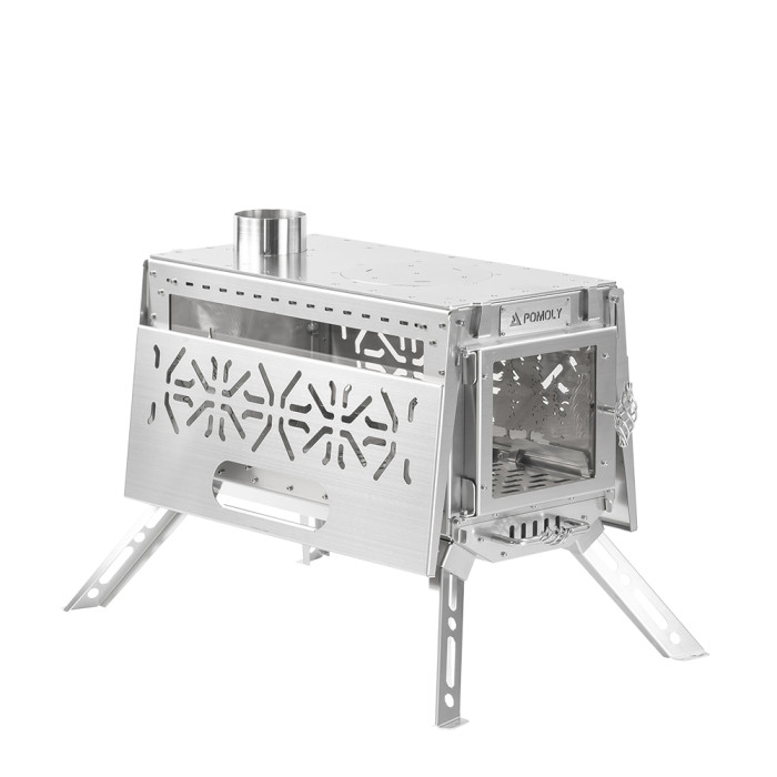 Oroqen Max 3 Wood Stove | Portable Stove for Hot Tent Camping | POMOLY New Arrival