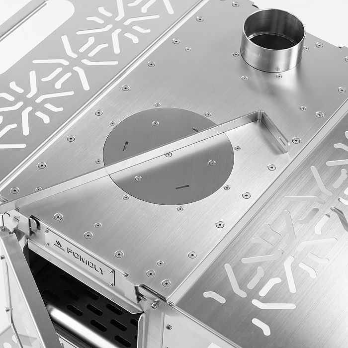Oroqen Max Wood Stove | Portable Stove for Hot Tent Camping | POMOLY New Arrival