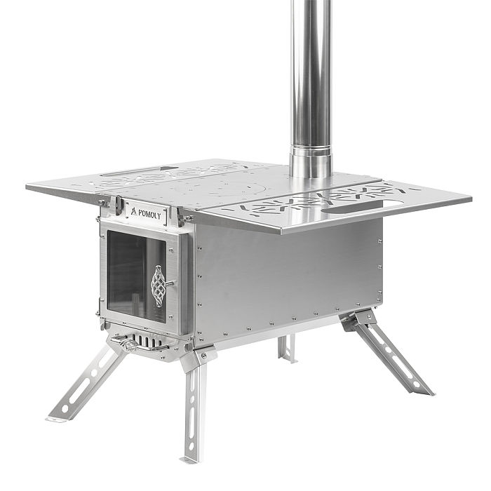 Oroqen Max Wood Stove | Portable Stove for Hot Tent Camping | POMOLY New Arrival