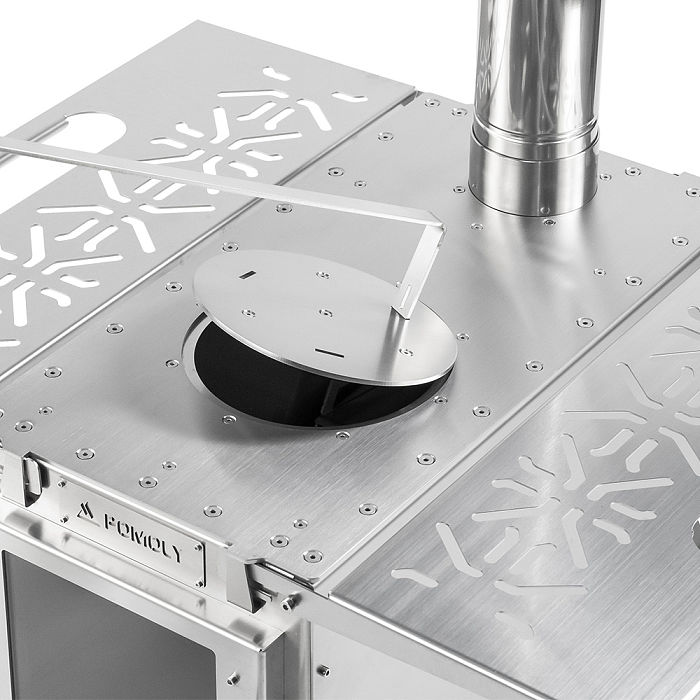 Oroqen Max Wood Stove | Portable Stove for Hot Tent Camping | POMOLY New Arrival
