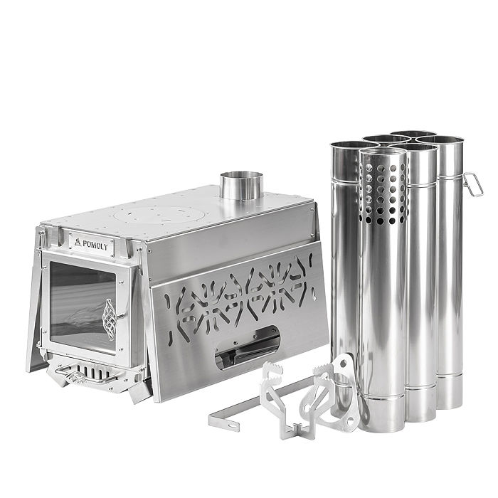 Oroqen Max Wood Stove | Portable Stove for Hot Tent Camping | POMOLY New Arrival