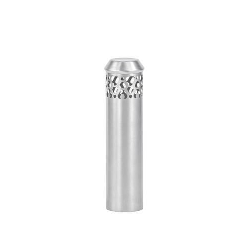 Φ2.36in x 9.84in (Φ6cm x 25cm) Top Section Titanium Chimney with Spark Arrestor | POMOLY