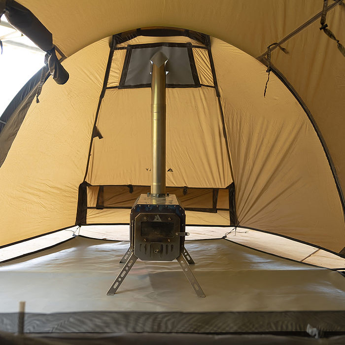 Flame Retardant Ground Sheet For Locomotive Tent Series (Stove Area)
