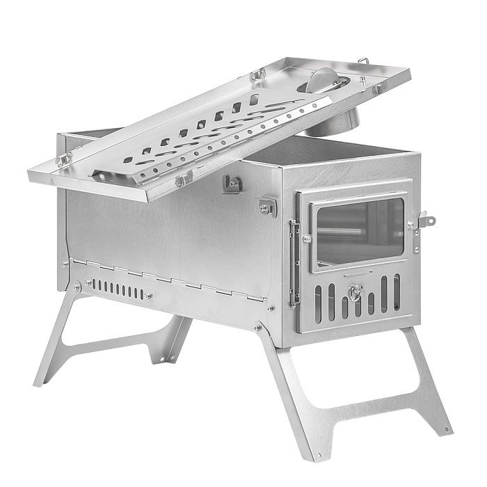 T1 Ultra | Fastfold Titanium Wood Stove | POMOLY New Arrival