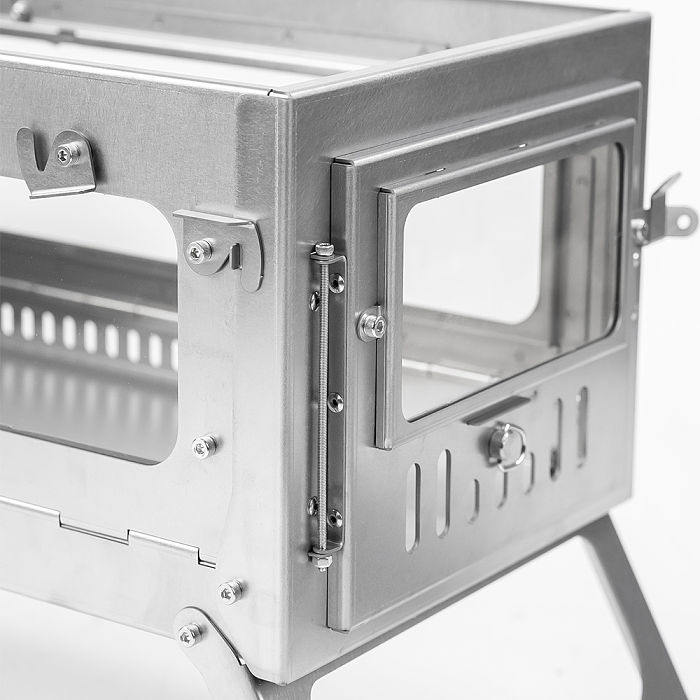 【Pre Order】T1 - 3 | Fastfold Titanium Wood Stove | POMOLY New Arrival