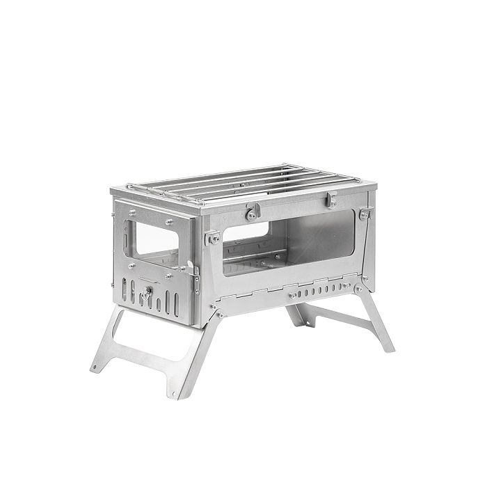 T1 Mini & T1 Mini 3 Titanium Campfire Grill | POMOLY New Arrival