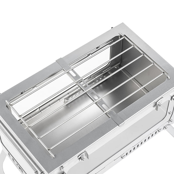 T1 & T1 - 3 Titanium Campfire Grill | POMOLY New Arrival