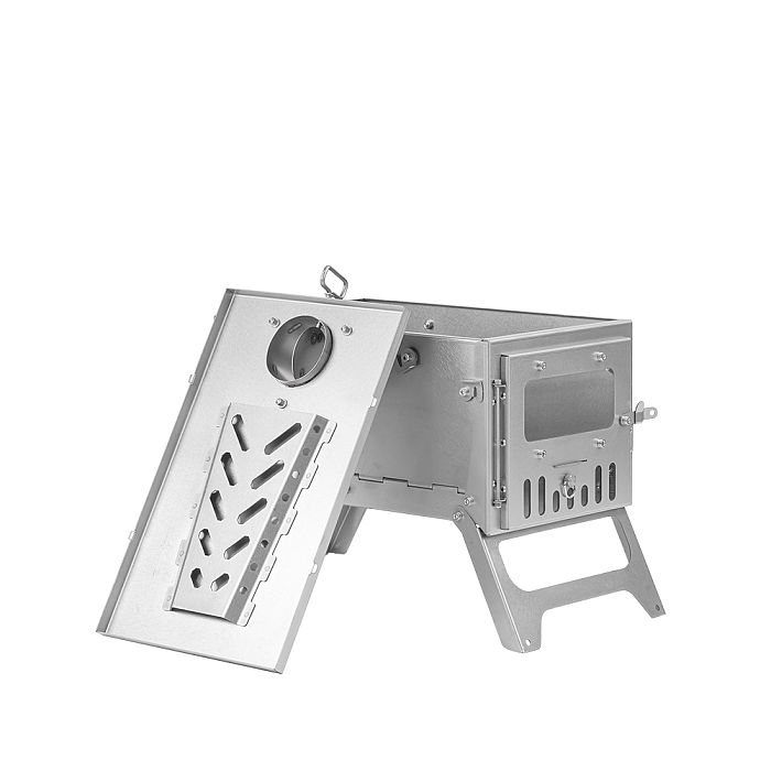 [Independence Day Sale] T1 Mini | Fastfold Titanium Wood Stove for  Solo Camping | POMOLY New Arrival 2023