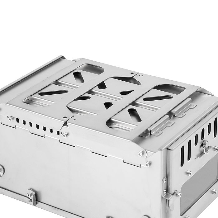 [Independence Day Sale] T1 Mini | Fastfold Titanium Wood Stove for  Solo Camping | POMOLY New Arrival 2023