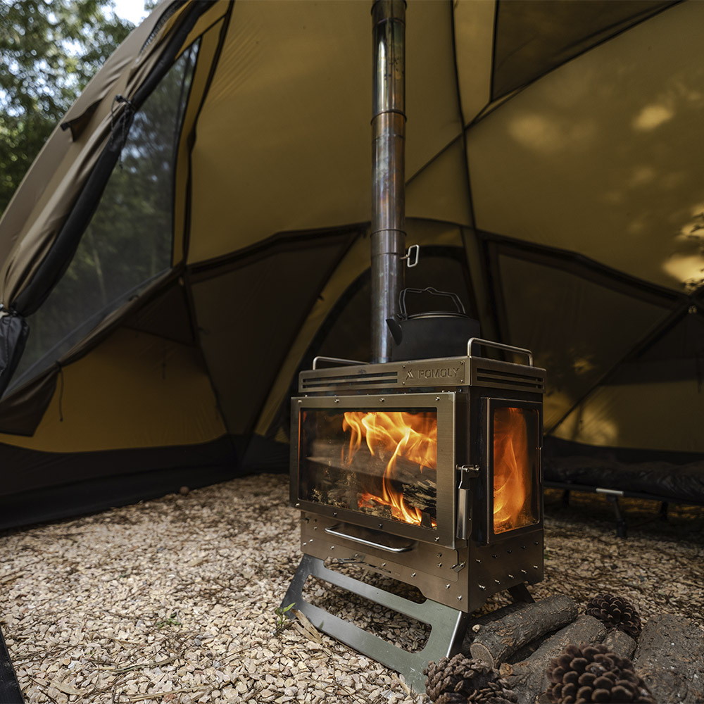 Dweller Max 3 Tent Stove | Camping Fireplace for Hot Tent Camping | Wood Burning Stove Dweller Max 3 Tent Stove | Camping Fireplace for Hot Tent Camping | Wood Burning Stove