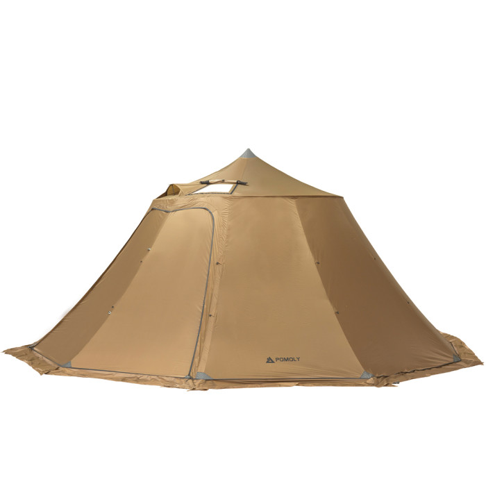 Circle 6 Wood Stove Tent | Camping Hot Tent | POMOLY New Arrival 2023