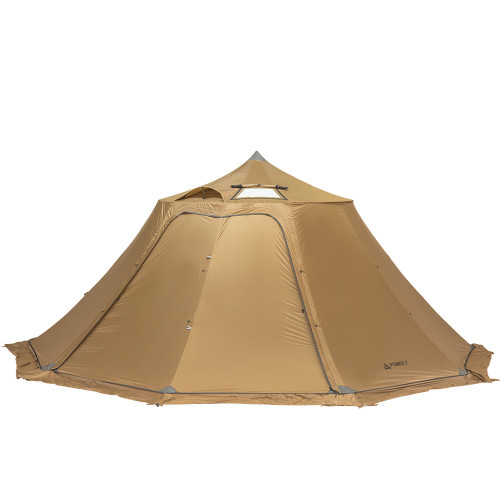 Circle 6 | Outdoor Hot Tent | Bell-Shaped Camping Hot Tent POMOLY New Arrival 2024