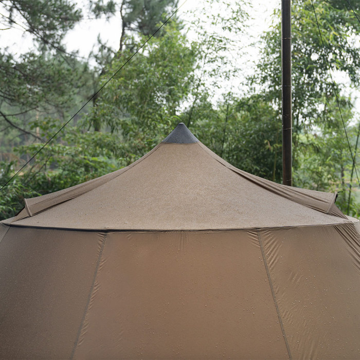 【Pre Order】Circle 6 | Outdoor Hot Tent | Bell-Shaped Camping Hot Tent POMOLY New Arrival 2024