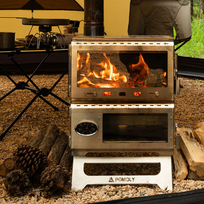 Baker Hot Tent Oven Stove | Portable Oven Tent Wood Stove | POMOLY 2023 New Arrival