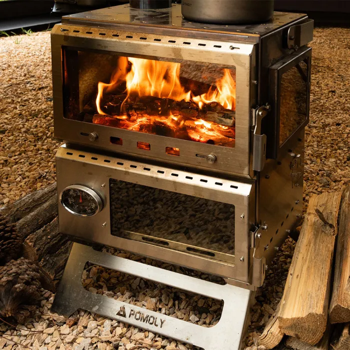 Baker Hot Tent Oven Stove | Portable Tent Wood Stove | Wood Burning Stove