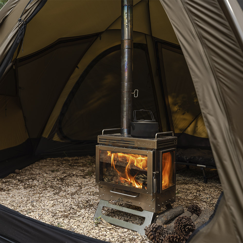 Dweller Max 3 Tent Stove | Camping Fireplace for Hot Tent Camping 
