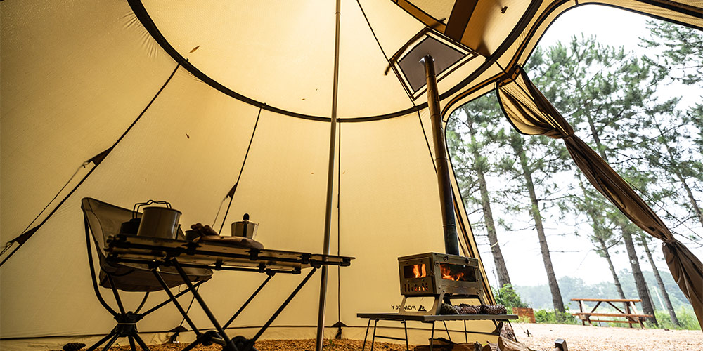 pomoly circle 6 hot tent