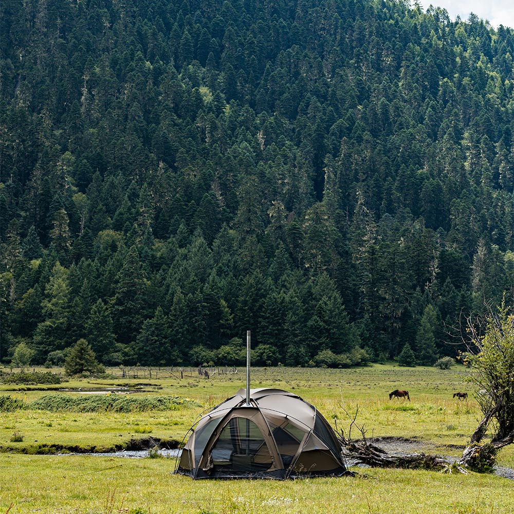POMOLY Dome Tent | Dome X4 Pro Freestanding Tent Large Round