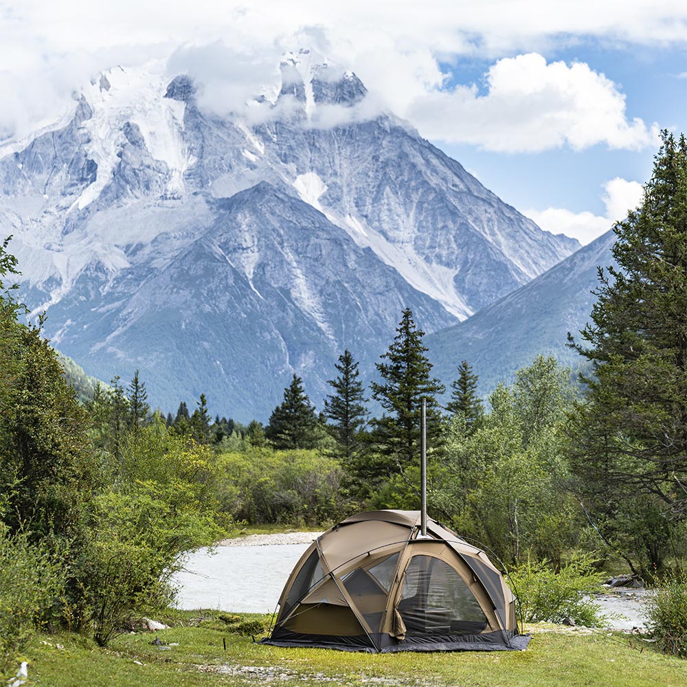 POMOLY Dome Tent | Dome X4 Pro Freestanding Tent Large Round