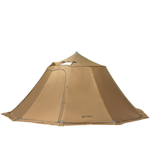 【Pre Order】Circle 6 | Outdoor Hot Tent | Bell-Shaped Camping Hot Tent POMOLY New Arrival 2024