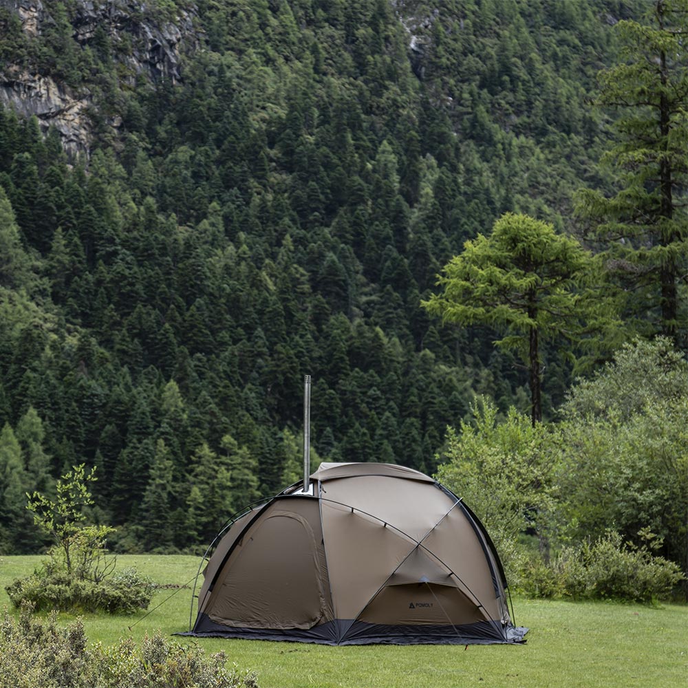 Dome X6 Wood Stove Tent Camping Hot Tent POMOLY New Arrival 2023