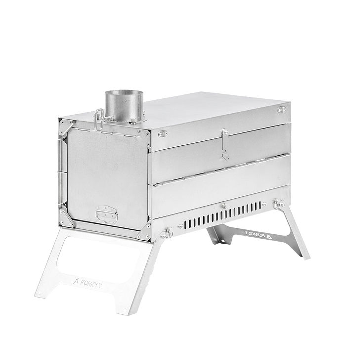【Pre Order】POMOLY Fold X | Titanium Wood Stove | Fastfold Tent Stove | POMOLY New Arrival 2024