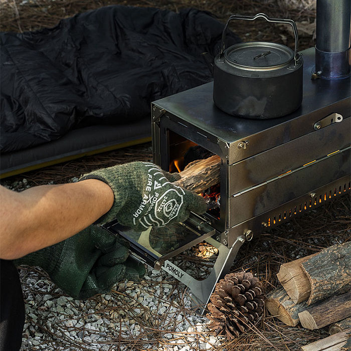 【Pre Order】POMOLY Fold X | Titanium Wood Stove | Fastfold Tent Stove | POMOLY New Arrival 2024