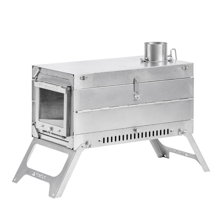 【Pre Order】POMOLY Fold X | Titanium Wood Stove | Fastfold Tent Stove | POMOLY New Arrival 2024