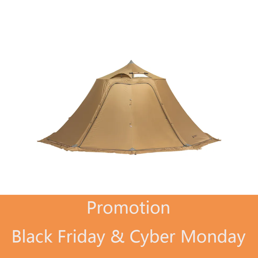 pomoly サークル6 Circle 6 Wood Stove Tent | Camping Hot Tent | POMOLY New