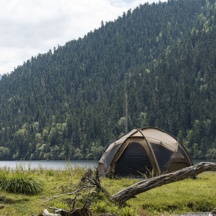 【Pre Order】POMOLY Dome X6 Pro | Camping Round Tent 4-6 Person Large Family Freestanding Hot Tent