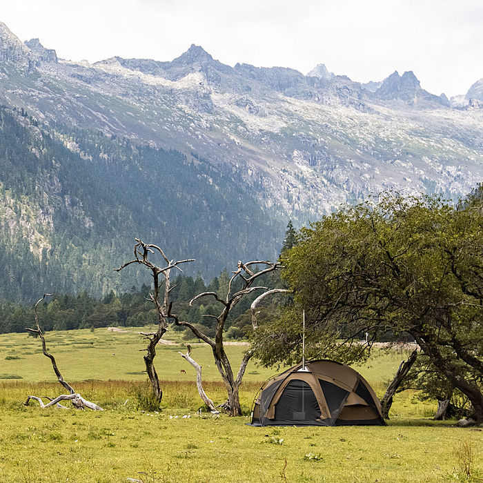 【Pre Order】POMOLY Dome X6 Pro | Camping Round Tent 4-6 Person Large Family Freestanding Hot Tent