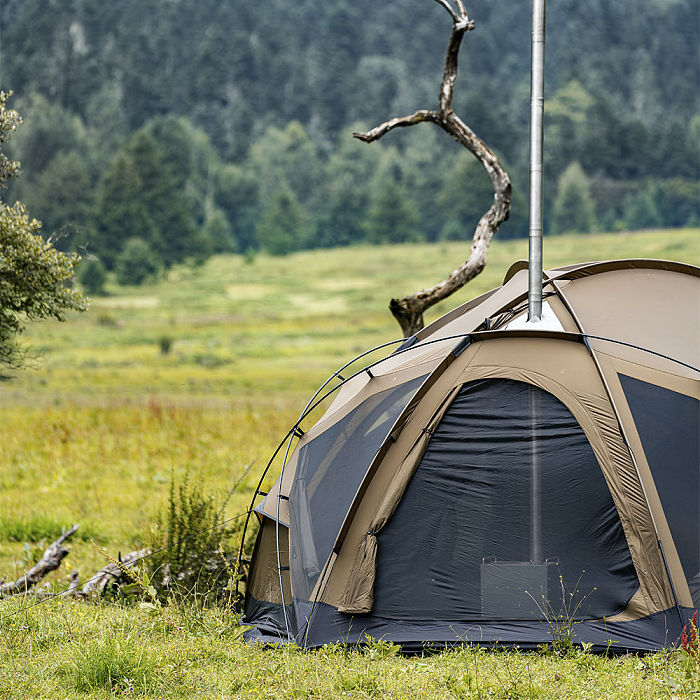 【Pre Order】POMOLY Dome X6 Pro | Camping Round Tent 4-6 Person Large Family Freestanding Hot Tent