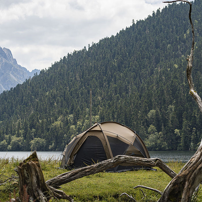 【Pre Order】POMOLY Dome X6 Pro | Camping Round Tent 4-6 Person Large Family Freestanding Hot Tent