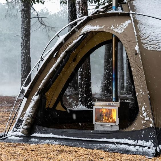 12 Best Hot Tents for All Season Camping with Wood Stove in 2024